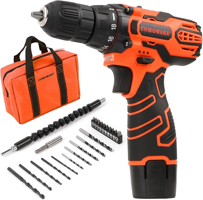 PowerCraft™ 12V Cordless Drill Driver Kit